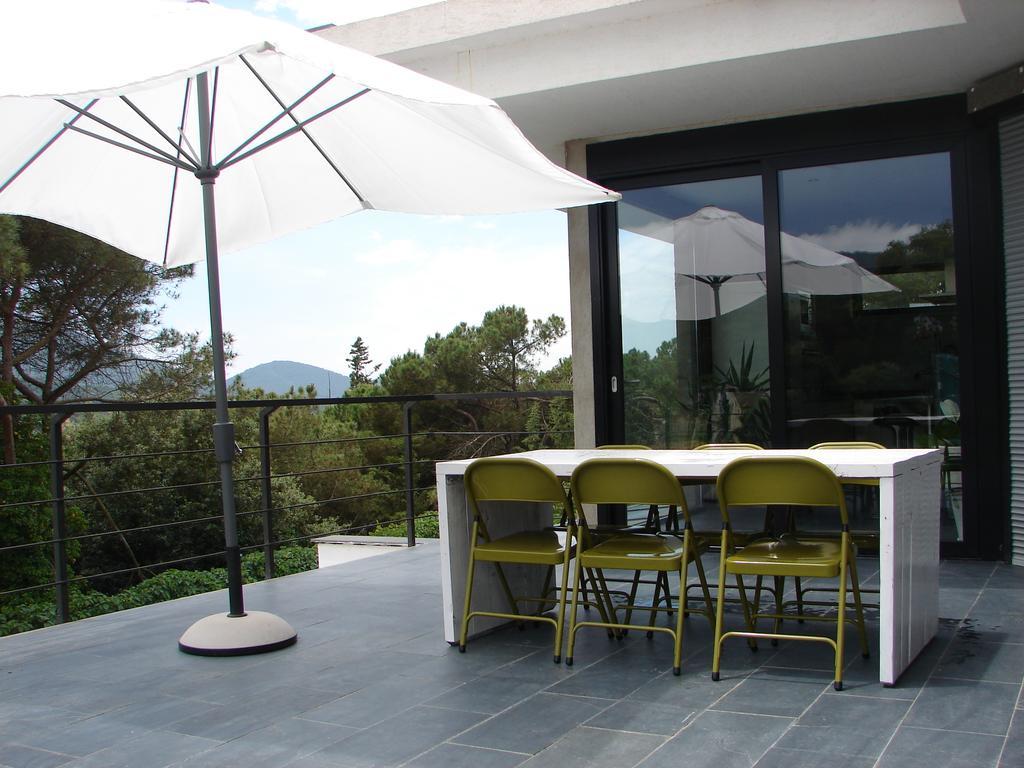 Casa Ceca De La Playa Y Barcelona, Con Piscina Climatizada Y Jacuzzi Villa Vallromanes Værelse billede